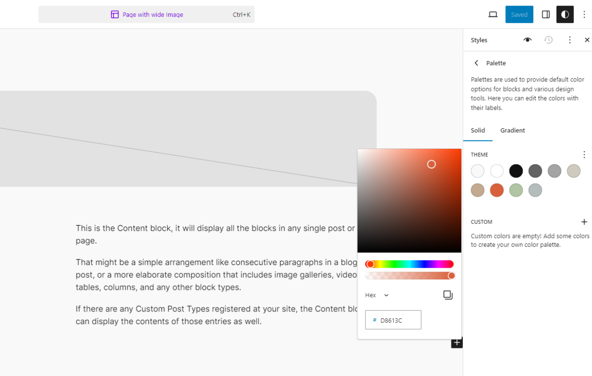customize every aspect of your website