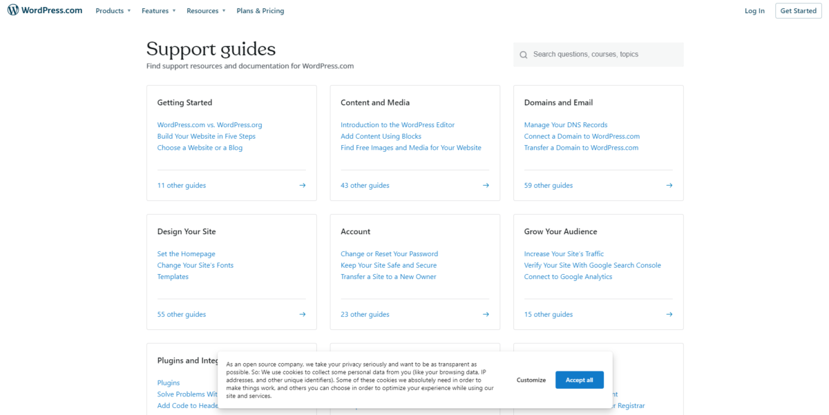 Community & Support - WordPress